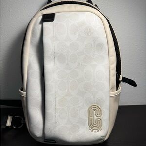 Coach White Belt Bag Minimalist Design